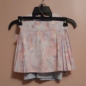 Pastel Pleated Skirt